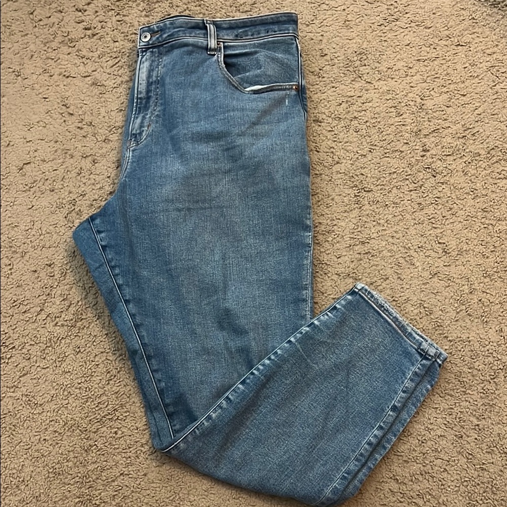 Abercrombie & Fitch Curve Love The Super Skinny Ankle Jean